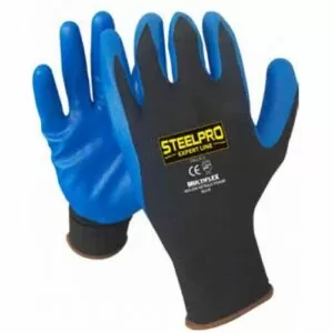 GUANTE-MULTIFLEX-NITRILO-FOAM-BLUE