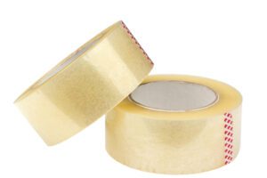 Two rolls of adhesive tape